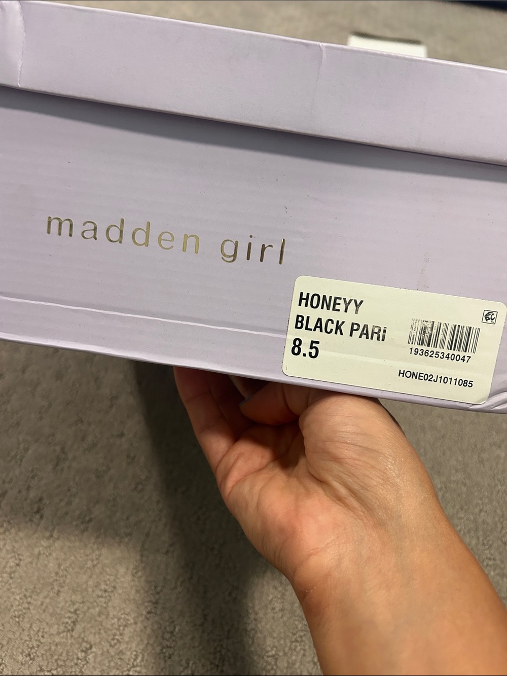 Madden Girl Black Hair Accessory Box - Black